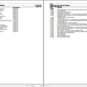 Valtra Tractor N3 Series N123H5 LRC Parts Catalog VFN123H5LRC 1