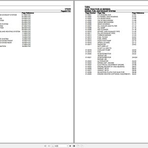 Valtra Tractor S Series S230 Parts Catalog VFS230 1