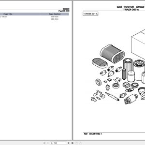 Valtra Tractor S232 Parts Catalog 3906229 1