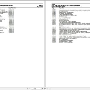 Valtra Tractor S374 Parts Catalog 6246115 1