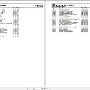 Valtra Tractor T4 Series T194V 1A7 LRC Parts Catalog VFT194V1A7LRC 1