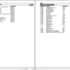 Valtra Tractor XM Series XM150 Parts Catalog VFXM150 1