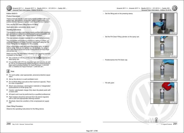 Volkswagen Amarok 2H 2H0 2HA 2HB S1 Workshop Manual 2009 2016 3