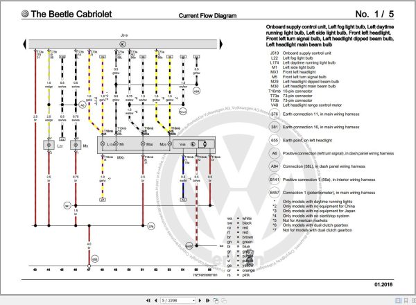 Volkswagen Beetle NBLNBC Workshop Manual 2012 4