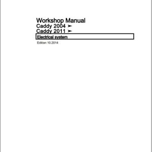 Volkswagen Caddy 2004-2015 Workshop Manual (1)