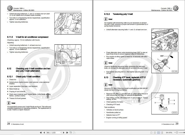 Volkswagen Corrado 50 509 Workshop Manual 1988 1995 3
