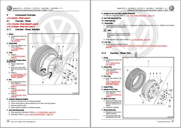 Volkswagen Golf BL1 Workshop Manual 2014 2017 3