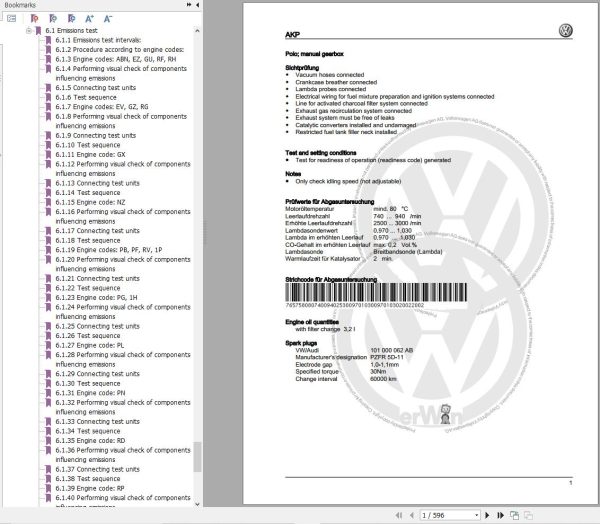 Volkswagen Golf II 19 191 192 193 194 Workshop Manual 1984 1992 1