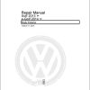 Volkswagen Golf VII Golf R 5G1 Workshop Manual 2013 2017 1