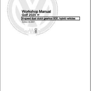 Volkswagen Golf VIII Sportsvan CD1 CG5 Workshop Manual 2020 2023 1