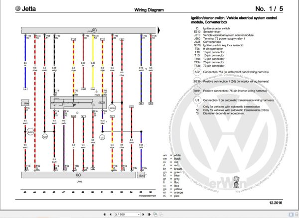 Volkswagen Jetta 16 Workshop Manual 2011 4