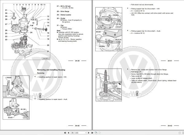 Volkswagen Jetta 16 to 168 Workshop Manual 1980 1988 2