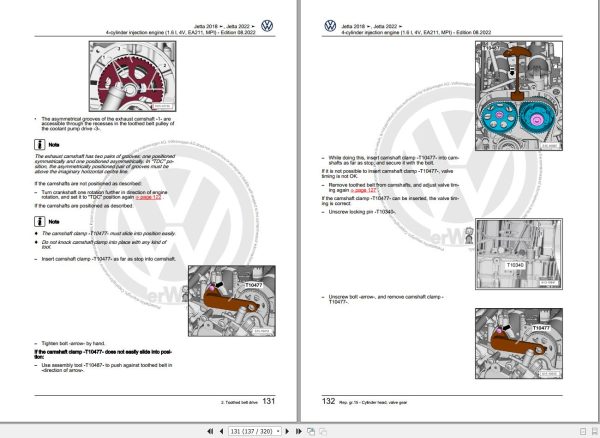 Volkswagen Jetta AV2 AY3 BU3 BU4 Workshop Manual 2014 2023 2