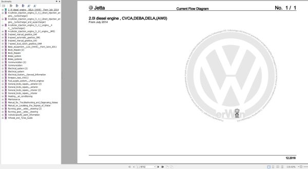 Volkswagen Jetta AV2 AY3 Workshop Manual 2014 2017 1