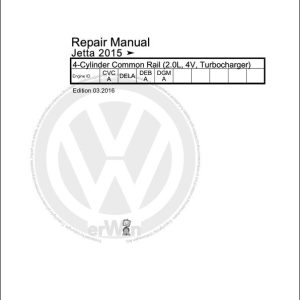 Volkswagen Jetta Workshop Manual 2008 2013 1