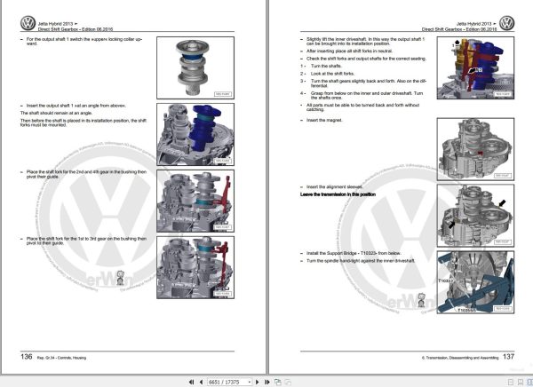 Volkswagen Jetta Workshop Manual 2008 2013 3