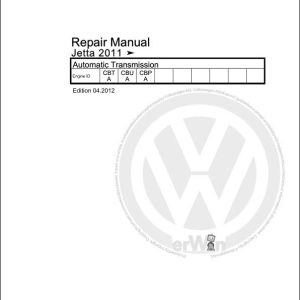 Volkswagen Jetta XY4 Workshop Manual 2011 2017 1