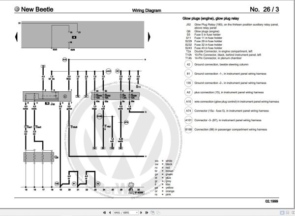Volkswagen New Beetle 1C Workshop Manual 1998 2010 2