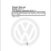 Volkswagen New Beetle 5C Workshop Manual 2011 2017 1