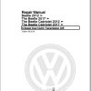 Volkswagen New Beetle Cabrio 5C7 Workshop Manual 2012 1