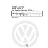Volkswagen New Beetle Cabriolet 5C8 Workshop Manual 2012 2018 1