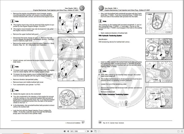 Volkswagen New Beetle Workshop Manual 2003 3