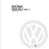 Volkswagen PASSAT WAGON 3B2 Workshop Manual 1998 2000 1