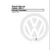 Volkswagen Passat 3A2 Workshop Manual 1995 1997 1