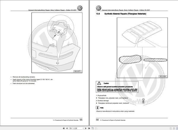 Volkswagen Passat C61 Workshop Manual 2011 2017 2