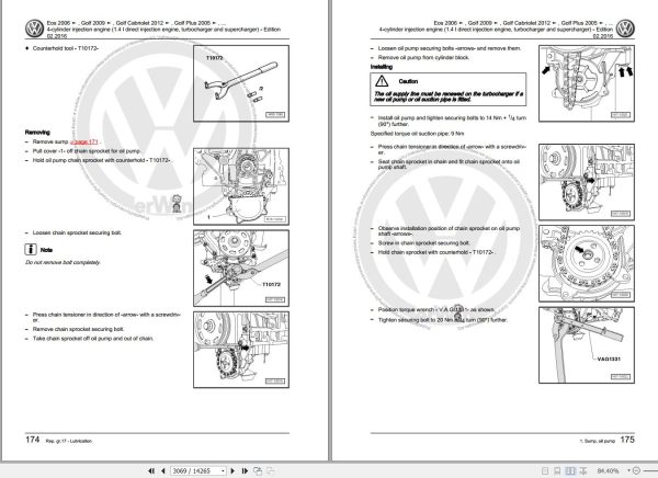Volkswagen Passat CC 357 358 Workshop Manual 2008 2017 2