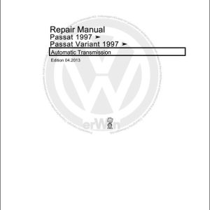 Volkswagen Passat and Passat Wagon Workshop Manual 2001 2005 1