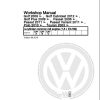 Volkswagen Polo A05 6R 6R1 6C1 9A6 6RS Workshop Manual 2010 2015 1