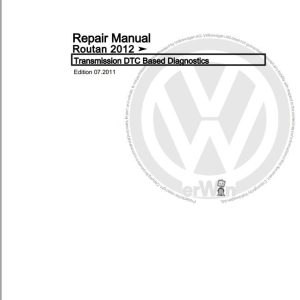 Volkswagen Routan 7B1 Workshop Manual 2009 2014 1