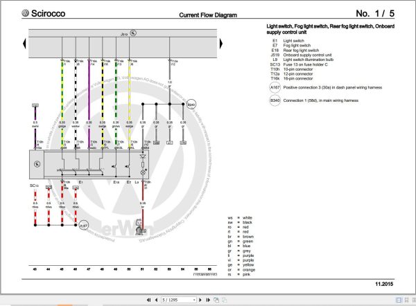 Volkswagen Scirocco 13 135 136 137 138 Workshop Manual 2008 2015 4