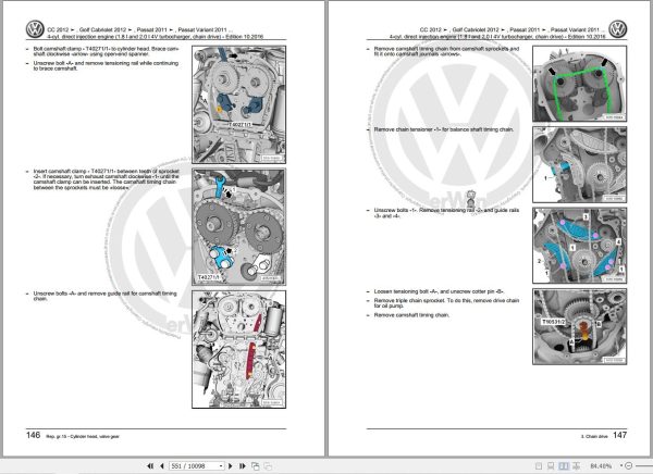 Volkswagen Sharan 7N 7N1 7N2 Workshop Manual 2010 2019 2