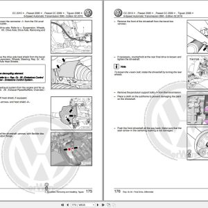 Volkswagen Tiguan 5N1 Workshop Manual 2009 2012 1