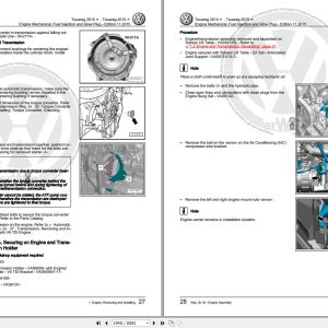 Volkswagen Touareg 7P5 Workshop Manual 2011 2015 1