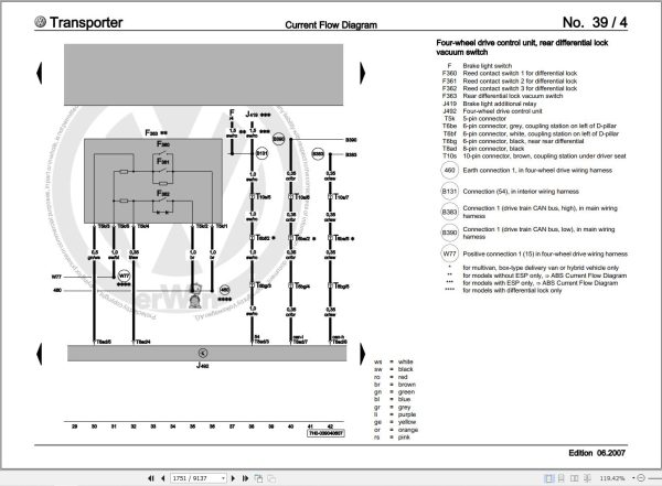 Volkswagen Transporter Workshop Manual 2003 2008 3