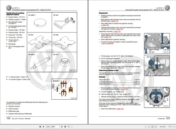 Volkswagen Up eUp 12 121 BL1 Workshop Manual 2012 2020 4