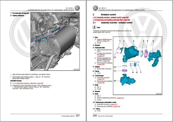 Volkswagen XL1 6Z 6Z0 6Z1 Workshop Manual 2012 2016 3
