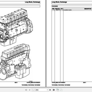 Volvo Penta Industrial Engine TAD1240GE to TAD1242GE Parts Catalog 1