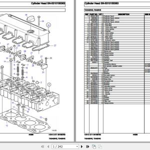 Volvo Penta Industrial Engine TAD420VE TD420VE Parts Catalog 1