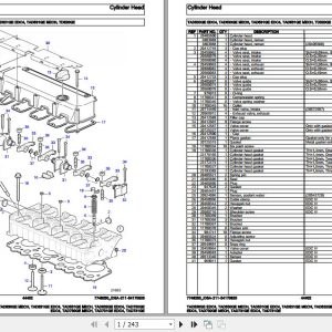 Volvo Penta Industrial Engine TAD530GE EDC4 to TAD731GE Parts Catalog 1