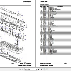 Volvo Penta Industrial Engine TAD720GE TAD721GE TAD722GE Parts Catalog 1