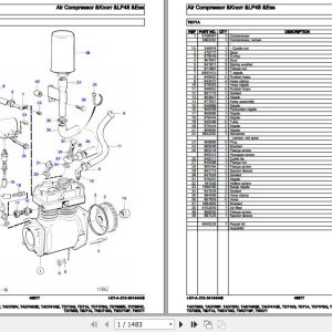 Volvo Penta Industrial Engine TAD730G to TWD71 Parts Catalog 1