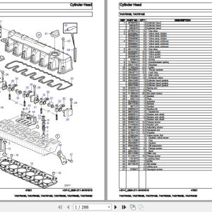 Volvo Penta Industrial Engine TAD734GE to TAD754GE Parts Catalog 1