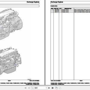 Volvo Penta Industrial Engine TAD840 43VE to TAD880 84VE Parts Catalog 1