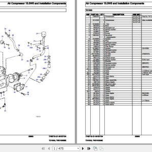 Volvo Penta Industrial Engine TD100G TWD1030ME Parts Catalog 1