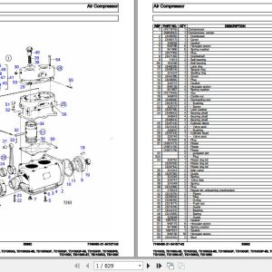 Volvo Penta Industrial Engine TD100G to TID100K Parts Catalog 1