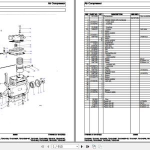 Volvo Penta Industrial Engine TD120HP to TID121KP Parts Catalog 1